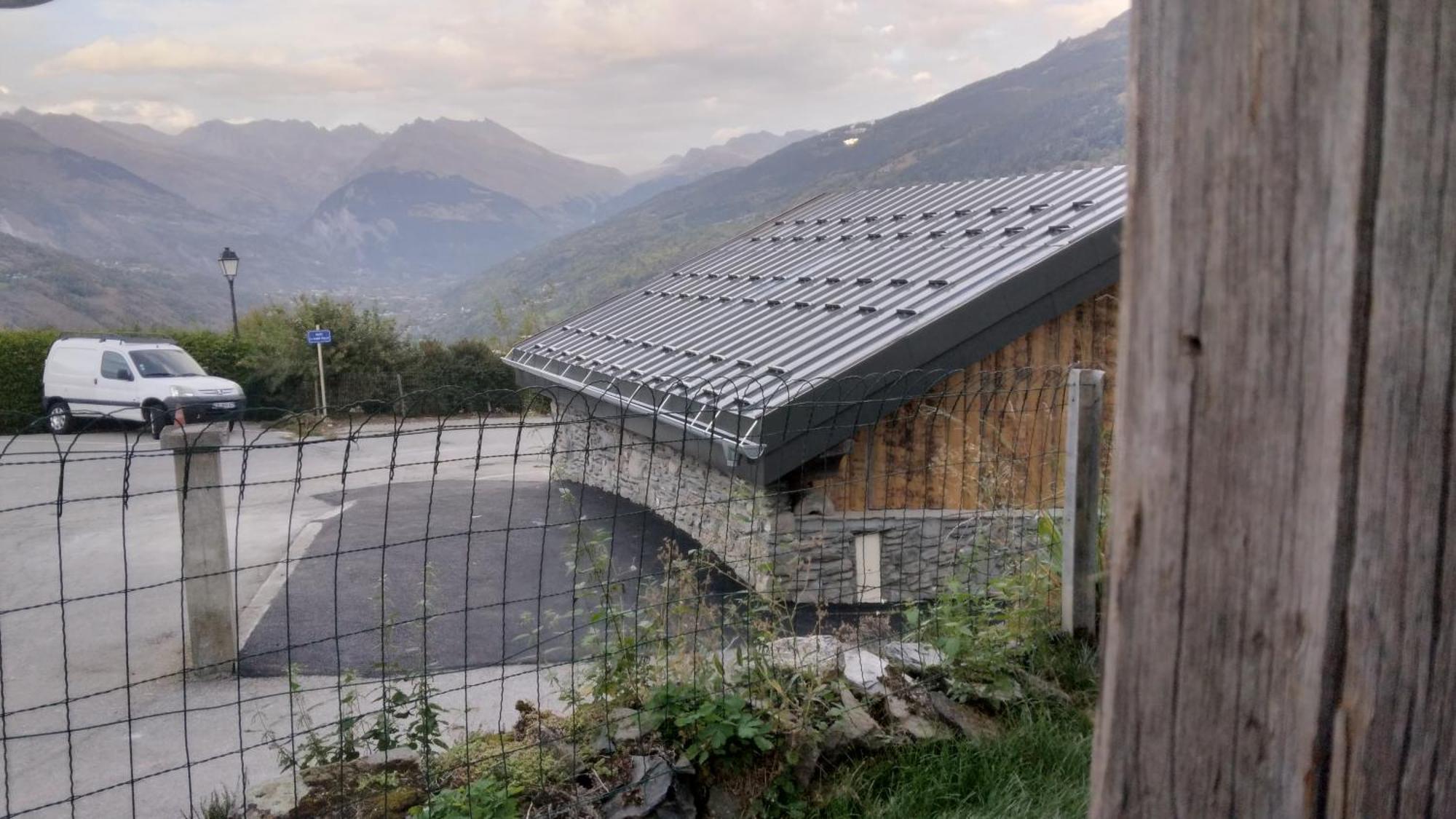 Chalet Balneo Billard La Plagne Savoie Vue Top Exteriör bild